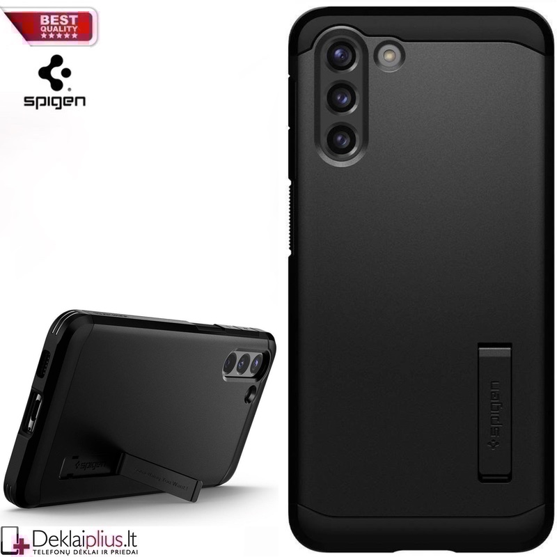 Spigen Tough Armor - dėklas su kojele (Samsung S21 Plus) Spigen Tough Armor - dėklas su kojele (Samsung S21 Plus)